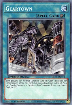 Geartown - Speed Duel GX: Duel Academy Box (Common) [SGX1-D14]