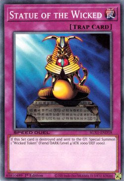 Statue of the Wicked - Speed Duel GX: Duel Academy Box (Common) [SGX1-D18]