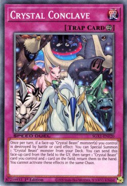 Crystal Conclave - Speed Duel GX: Duel Academy Box (Common) [SGX1-F20]
