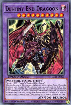 Destiny End Dragoon - Speed Duel GX: Duel Academy Box (Common) [SGX1-B20]