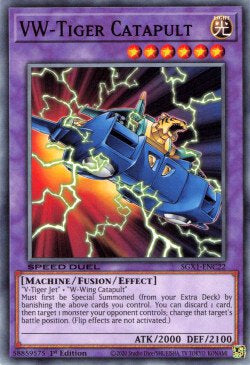 VW-Tiger Catapult - Speed Duel GX: Duel Academy Box (Common) [SGX1-C22]