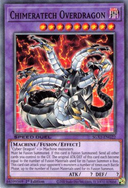Chimeratech Overdragon - Speed Duel GX: Duel Academy Box (Common) [SGX1-G22]