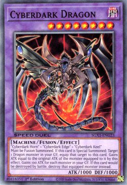 Cyberdark Dragon - Speed Duel GX: Duel Academy Box (Common) [SGX1-G23]