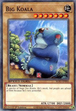 Big Koala - Speed Duel GX: Duel Academy Box (Common) [SGX1-I02]