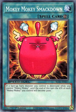 Mokey Mokey Smackdown - Speed Duel GX: Duel Academy Box (Common) [SGX1-I17]