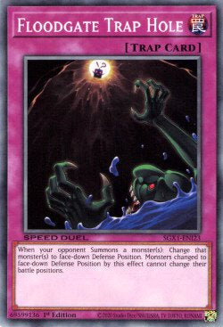 Floodgate Trap Hole (V.1 - Common) - Speed Duel GX: Duel Academy Box (Common) [SGX1-I23]