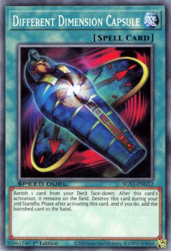 Different Dimension Capsule - Speed Duel GX: Duel Academy Box (Common) [SGX1-G12]