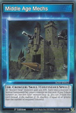 Middle Age Mechs (Skill) - Speed Duel GX: Duel Academy Box (Common) [SGX1-S12]