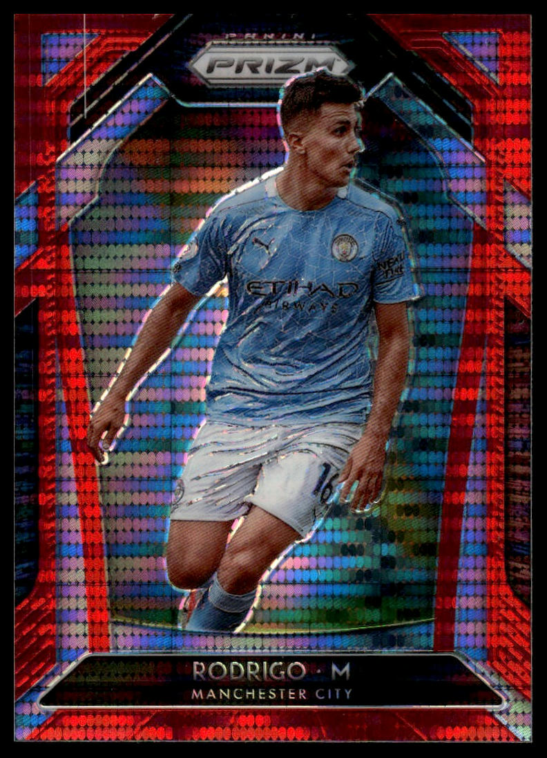 2020-21 Panini Prizm Premier League #98 Rodrigo Red Prizm #/149