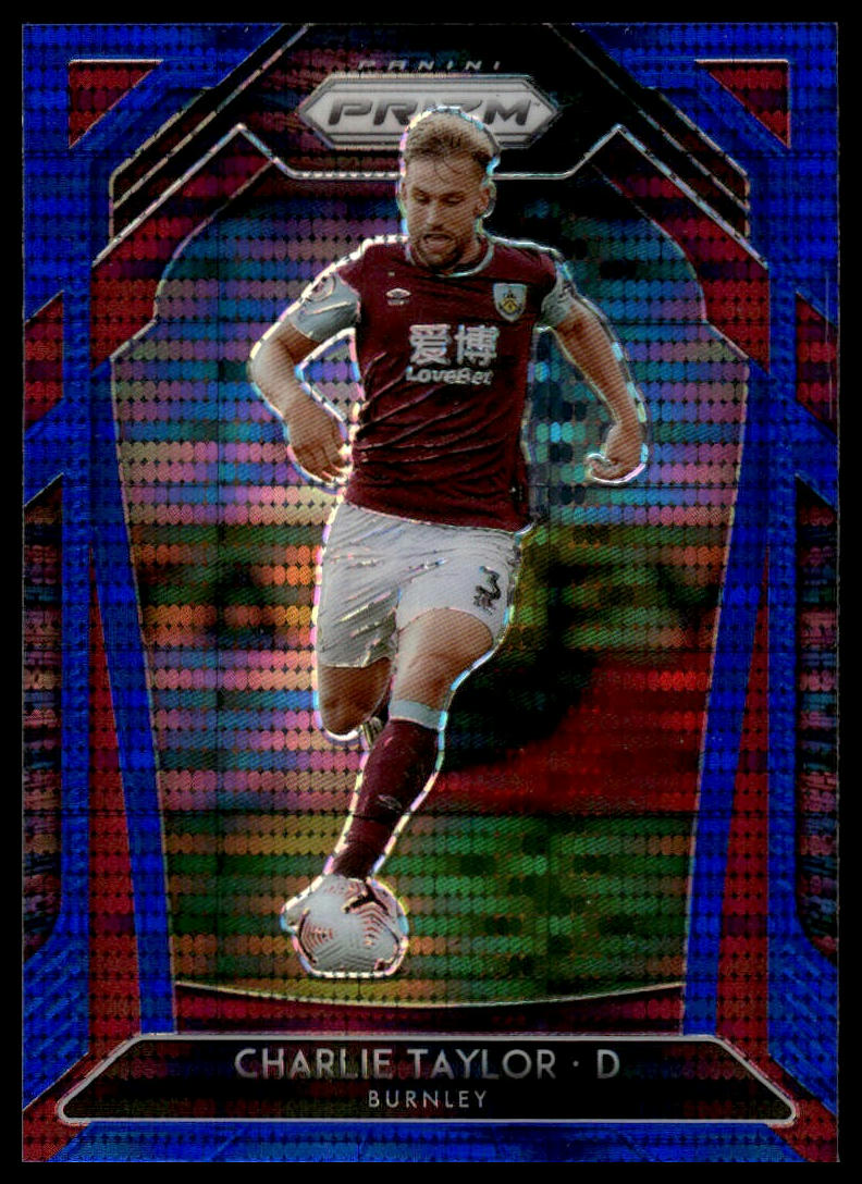 2020-21 Panini Prizm Premier League #49 Charlie Taylor Prizm Pulsar Bleu