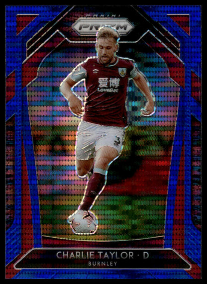 2020-21 Panini Prizm Premier League #49 Charlie Taylor Prizm Pulsar Bleu