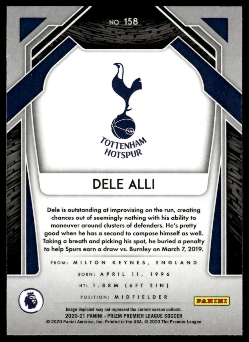 2020-21 Panini Prizm Premier League #158 Dele Alli