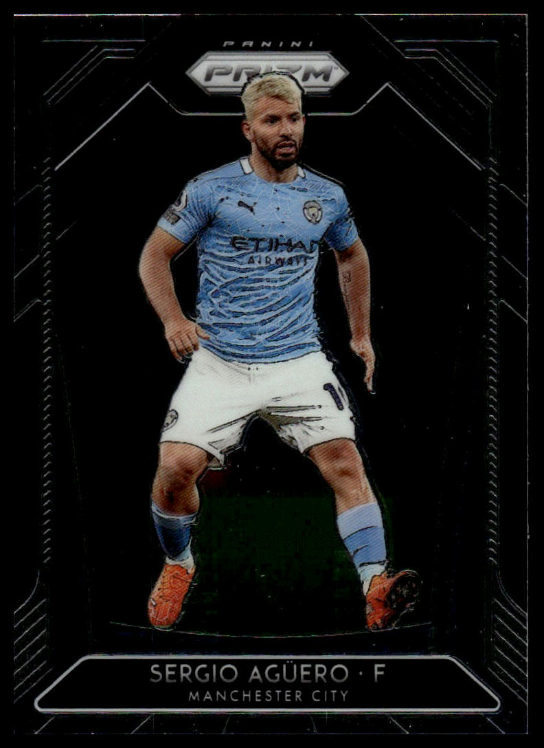2020-21 Panini Prizm Premier League #104 Sergio Aguero
