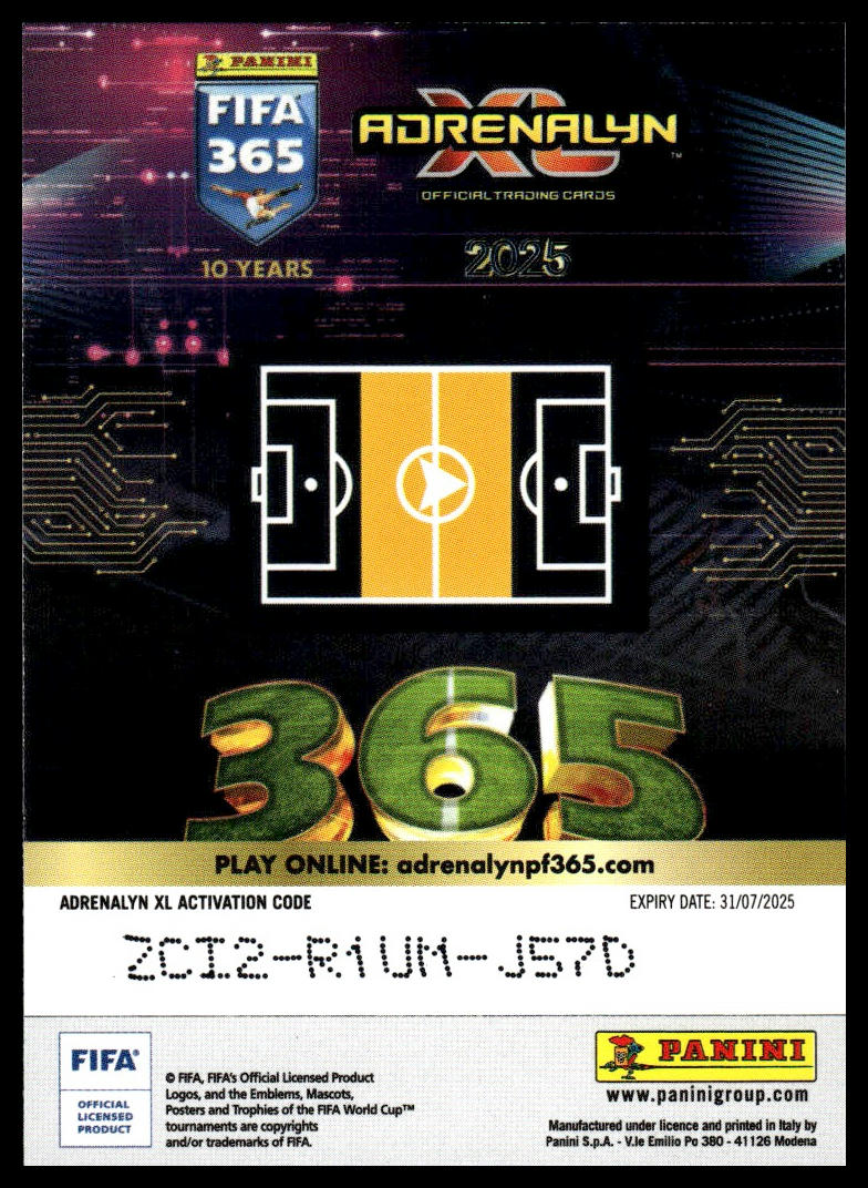 2025 Panini Adrenalyn XL FIFA 365 #113 Florian Wirtz