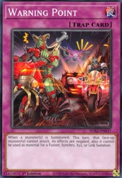 Warning Point - Structure Deck: Albaz Strike (Common) [SDAZ-037]
