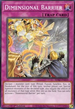 Dimensional Barrier - Structure Deck: Albaz Strike (Common) [SDAZ-039]