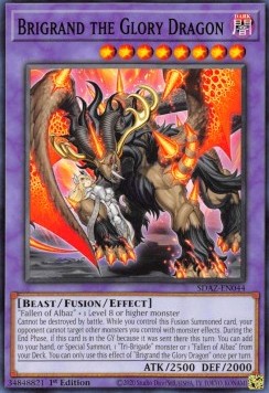 Brigrand the Glory Dragon - Structure Deck: Albaz Strike (Common) [SDAZ-044]