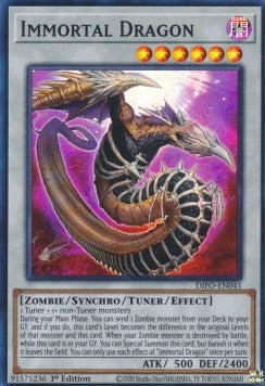 Immortal Dragon - Dimension Force (Super Rare) [DIFO-041]