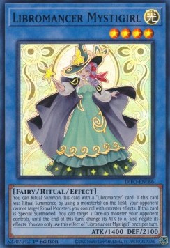Libromancer Mystigirl - Dimension Force (Super Rare) [DIFO-086]