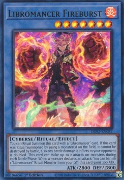 Libromancer Fireburst - Dimension Force (Ultra Rare) [DIFO-087]