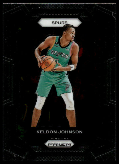 2023-24 Panini Prizm #82 Keldon Johnson