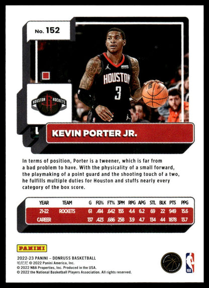 2022-23 Donruss #152 Kevin Porter Jr.