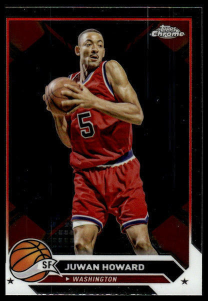 2023-24 Topps Chrome #101 Juwan Howard