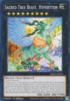Sacred Tree Beast, Hyperyton - 2022 Tin of the Pharaoh's Gods (Common) [MP22-026]