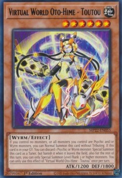 Virtual World Oto-Hime - Toutou - 2022 Tin of the Pharaoh's Gods (Rare) [MP22-055]