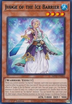 Judge of the Ice Barrier - 2022 Tin of the Pharaoh's Gods (Rare) [MP22-066]