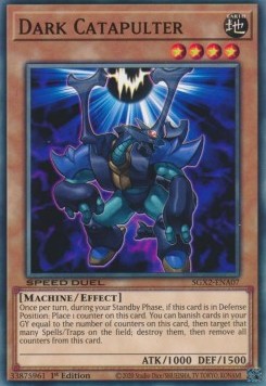Dark Catapulter - Speed Duel GX: Midterm Paradox (Common) [SGX2-A07]