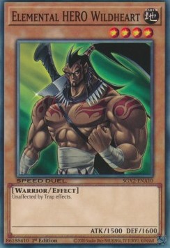 Elemental HERO Wildheart - Speed Duel GX: Midterm Paradox (Common) [SGX2-A10]