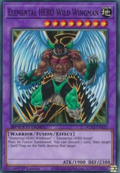 Elemental HERO Wild Wingman - Speed Duel GX: Midterm Paradox (Common) [SGX2-A23]