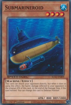 Submarineroid - Speed Duel GX: Midterm Paradox (Common) [SGX2-B09]