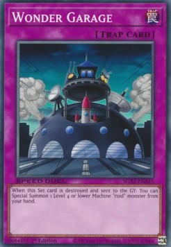 Wonder Garage - Speed Duel GX: Midterm Paradox (Common) [SGX2-B19]