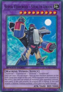 Super Vehicroid - Stealth Union - Speed Duel GX: Midterm Paradox (Common) [SGX2-B24]