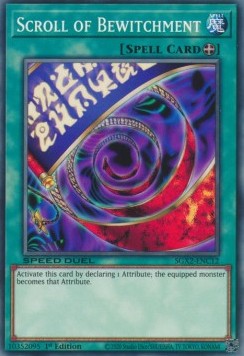 Scroll of Bewitchment - Speed Duel GX: Midterm Paradox (Common) [SGX2-C12]