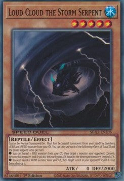 Loud Cloud the Storm Serpent - Speed Duel GX: Midterm Paradox (Common) [SGX2-E06]