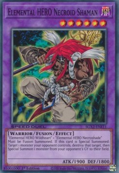 Elemental HERO Necroid Shaman - Speed Duel GX: Midterm Paradox (Common) [SGX2-E11]