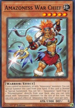 Amazoness War Chief - Darkwing Blast (Common) [DABL-095]