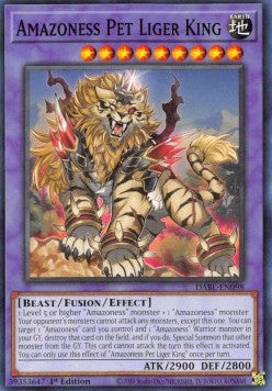 Amazoness Pet Liger King - Darkwing Blast (Common) [DABL-098]