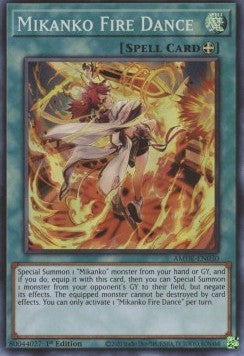 Mikanko Fire Dance - Amazing Defenders (Super Rare) [AMDE-030]