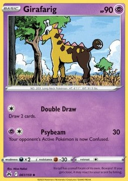 Girafarig - Crown Zenith (Uncommon) [CRZ-061]