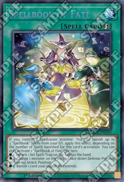 Spellbook of Fate (V.1 - Super Rare) - Maze of Memories (Super Rare) [MAZE-059]