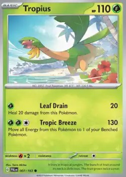 Tropius - Paldea Evolved (Common) [PAL-007]