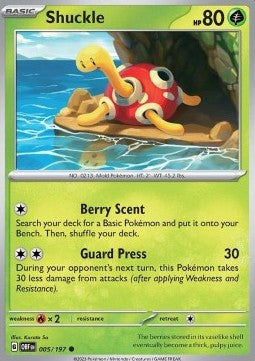 Shuckle - Obsidian Flames (Common) [OBF-005]