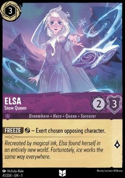 Elsa - Snow Queen - The First Chapter (Uncommon) [1TFC-41]