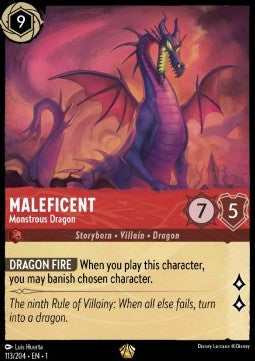 Maleficent - Monstrous Dragon - The First Chapter (Legendary) [1TFC-113]