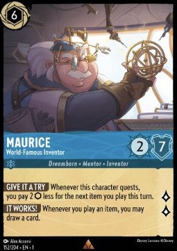 Maurice - World-Famous Inventor - The First Chapter (Rare) [1TFC-152]