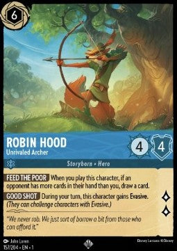 Robin Hood - Unrivaled Archer - The First Chapter (Super Rare) [1TFC-157]
